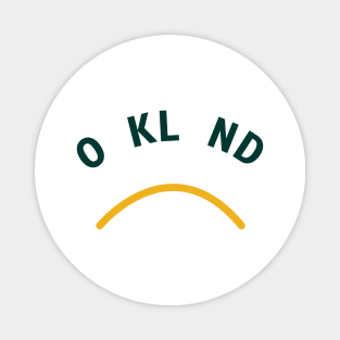 Oklnd Bsebll Magnet